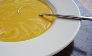 creamy roasted squash soup