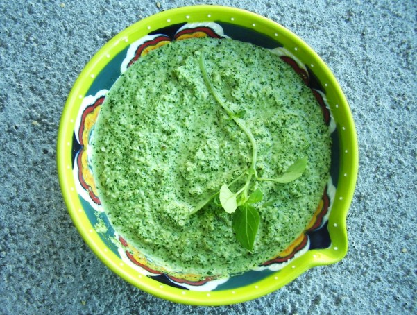 Vegan Spinach and Hemp Seed Pesto_bowl