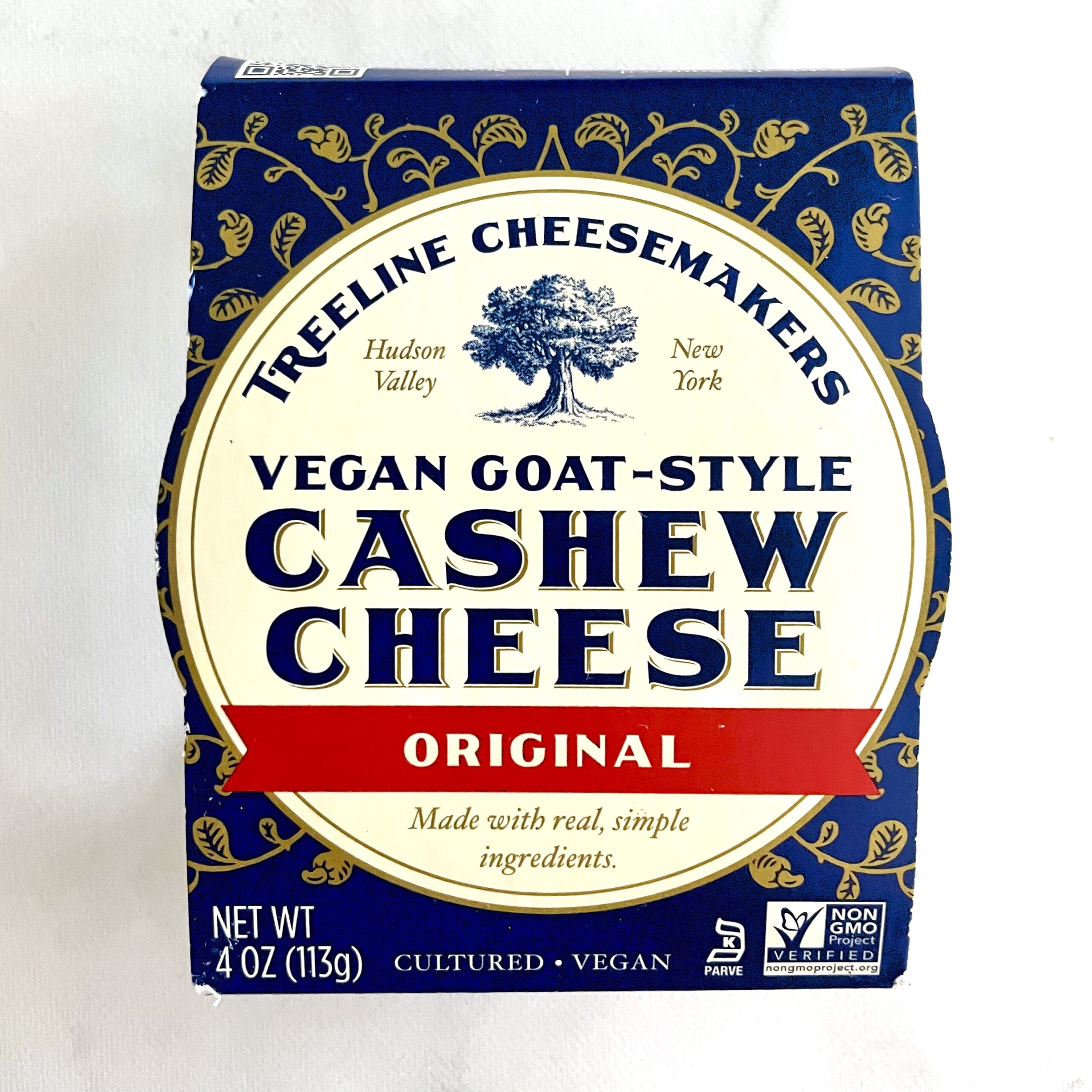 treeline vegan goat style cashew cheese